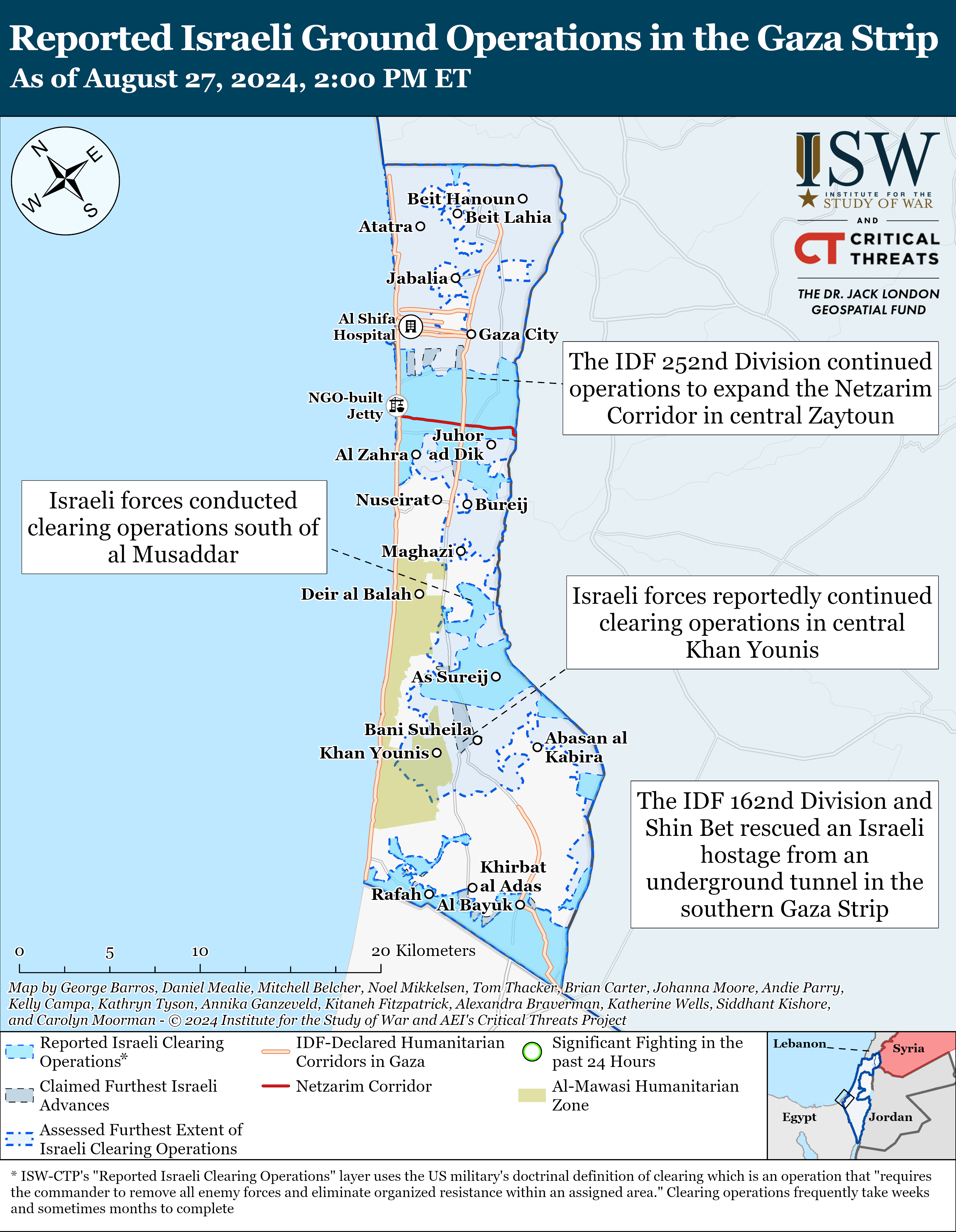 ISW Blog: Iran Update, August 27, 2024